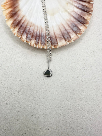 Green Sunseeker Pendant Silver