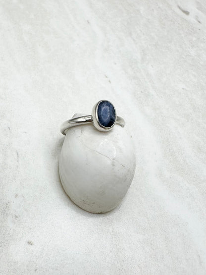 Sodalite Ring Silver