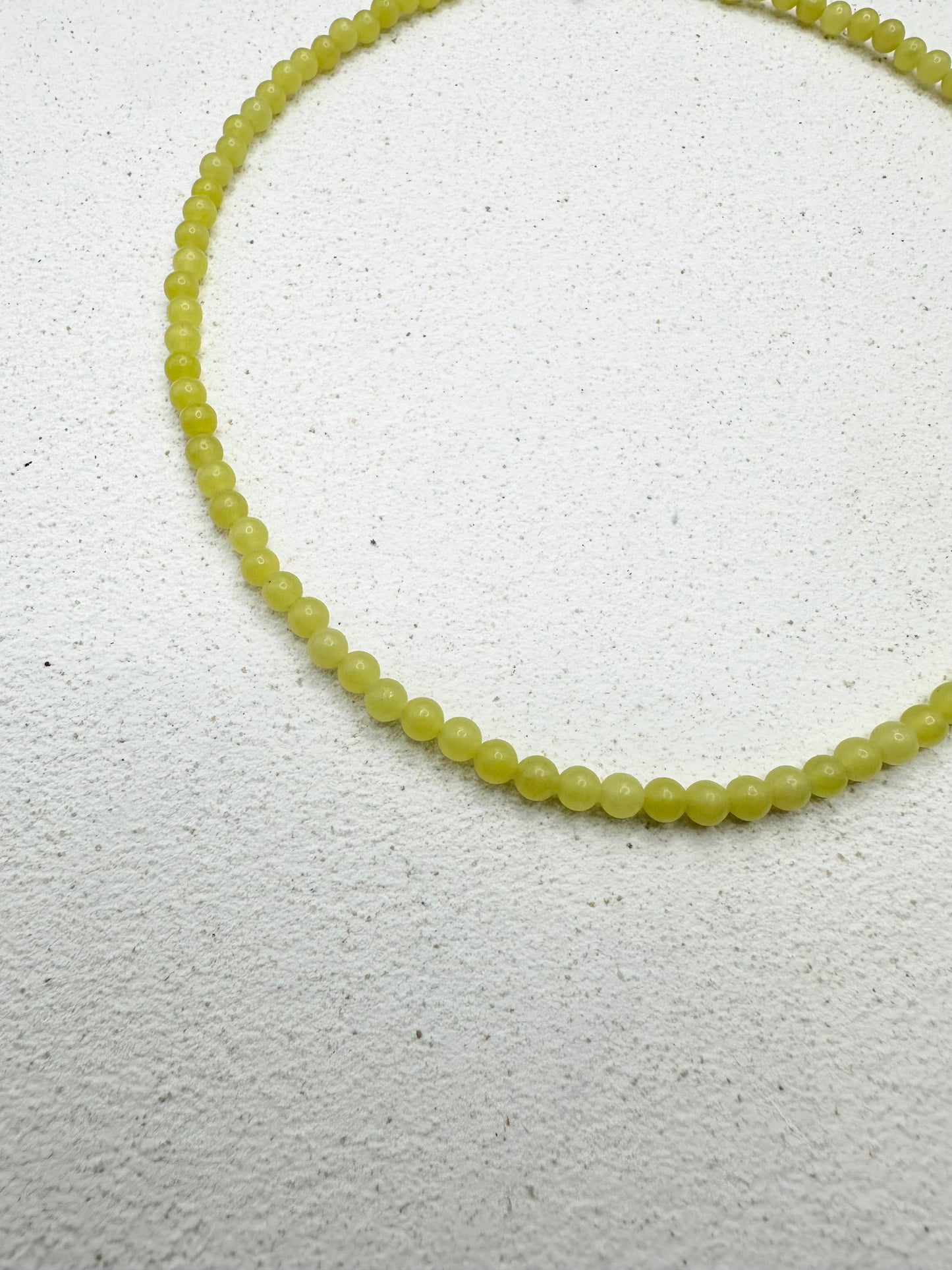 Lemon Jasper Necklace