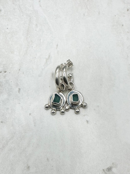 Sunseeker Seaglass Charms Silver