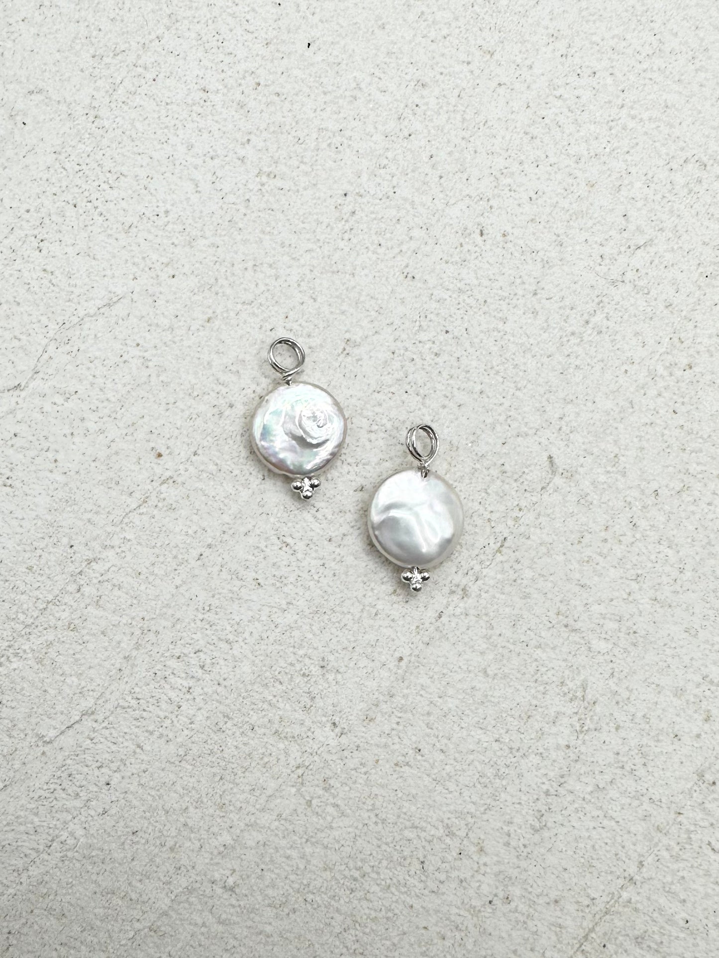 Ocean Pearl Charms Silver