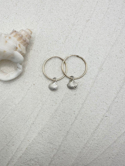 Seashell Charms on Gold