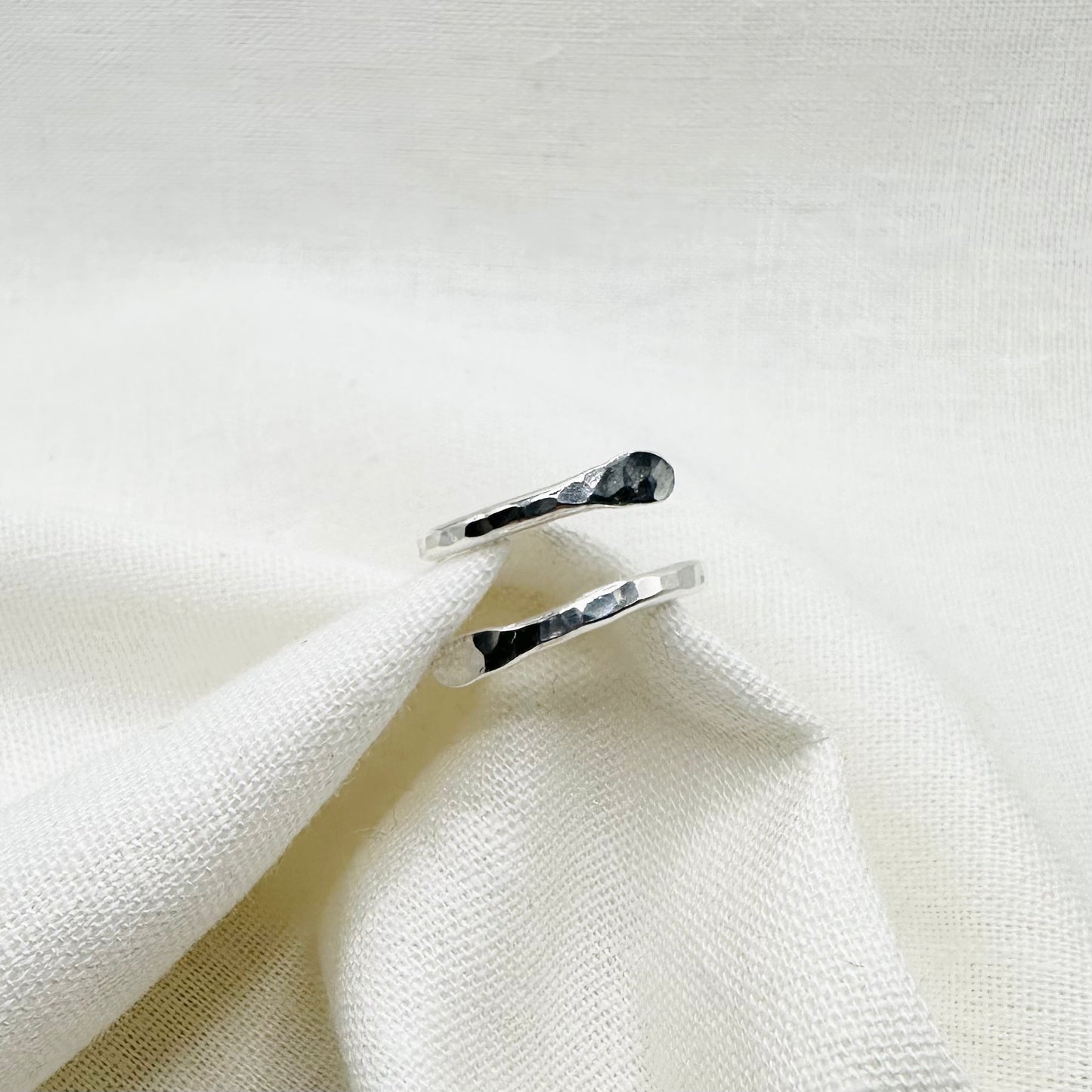 Sterling Silver Ocean Ring