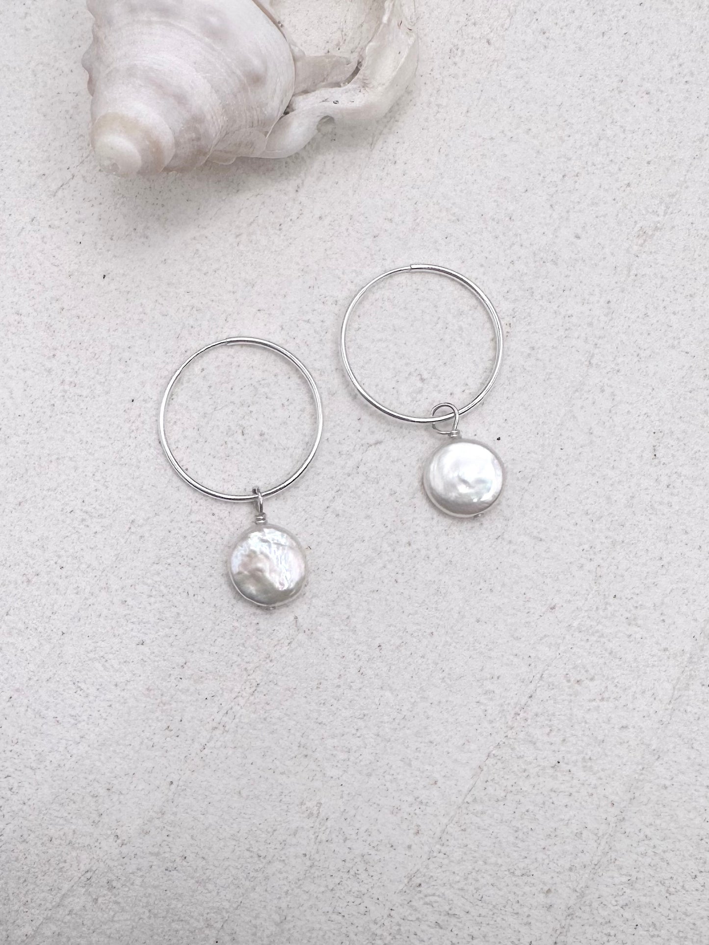 Ocean Pearl Charms Silver