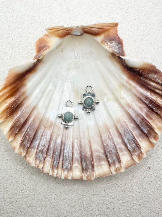 Amazonite Wayfinder Charms Silver