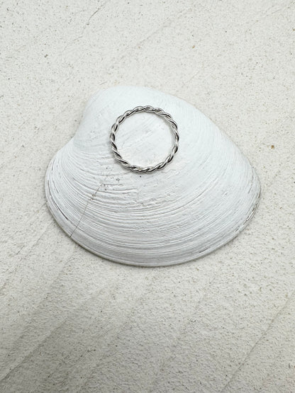 Twisted Stacking Ring