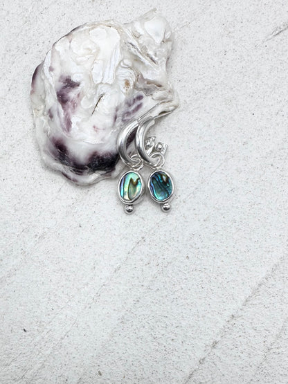 Abalone Charms Silver