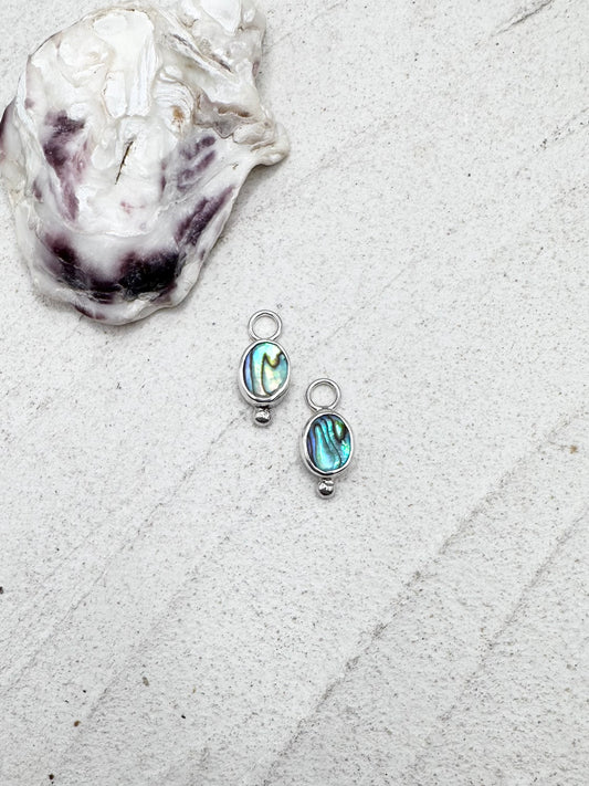 Abalone Charms Silver