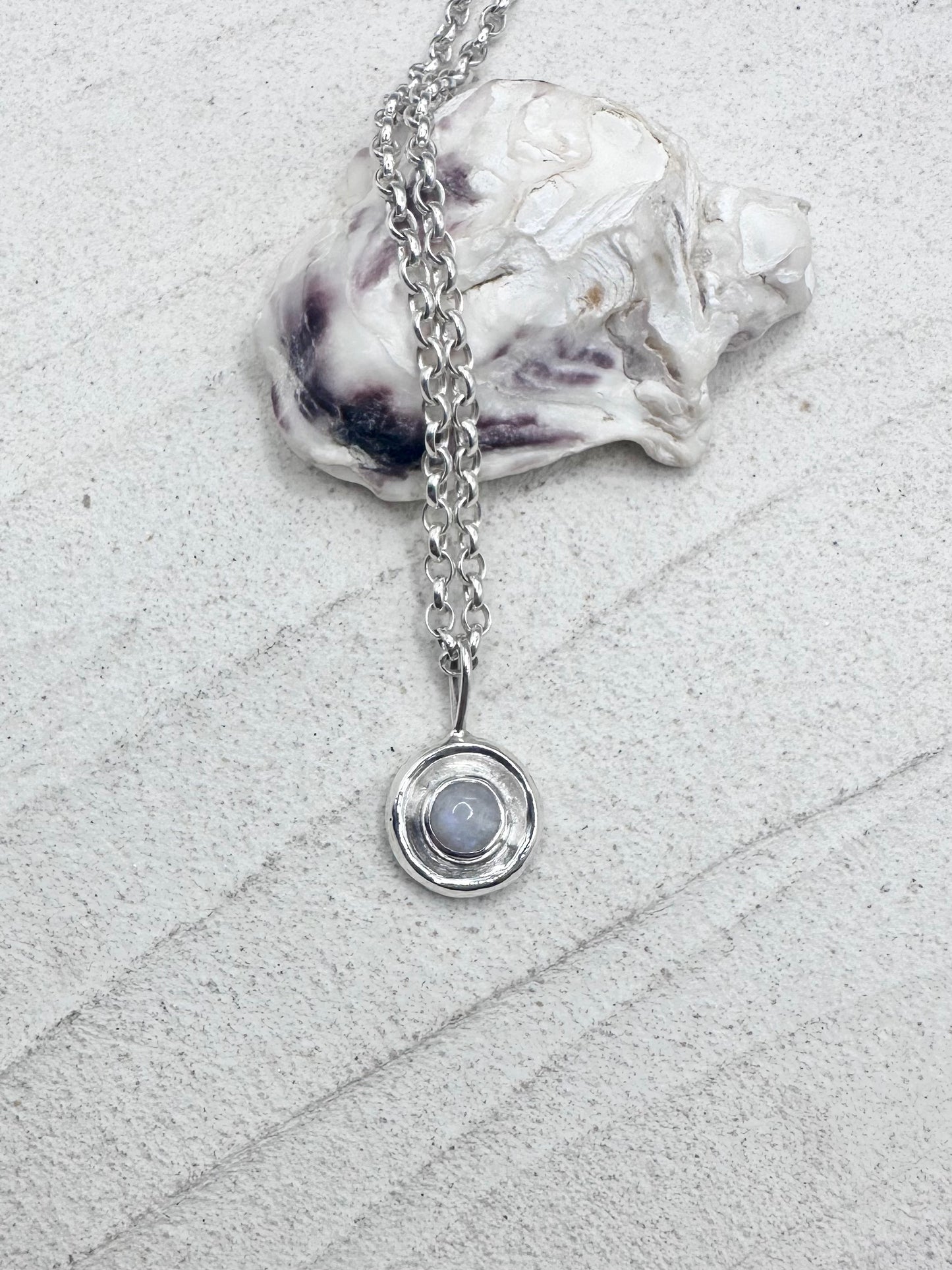 Moondance Pendant Silver & Moonstone