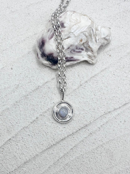 Moondance Pendant Silver & Moonstone