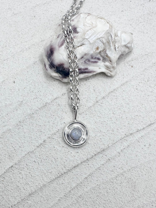 Moondance Pendant Silver & Moonstone