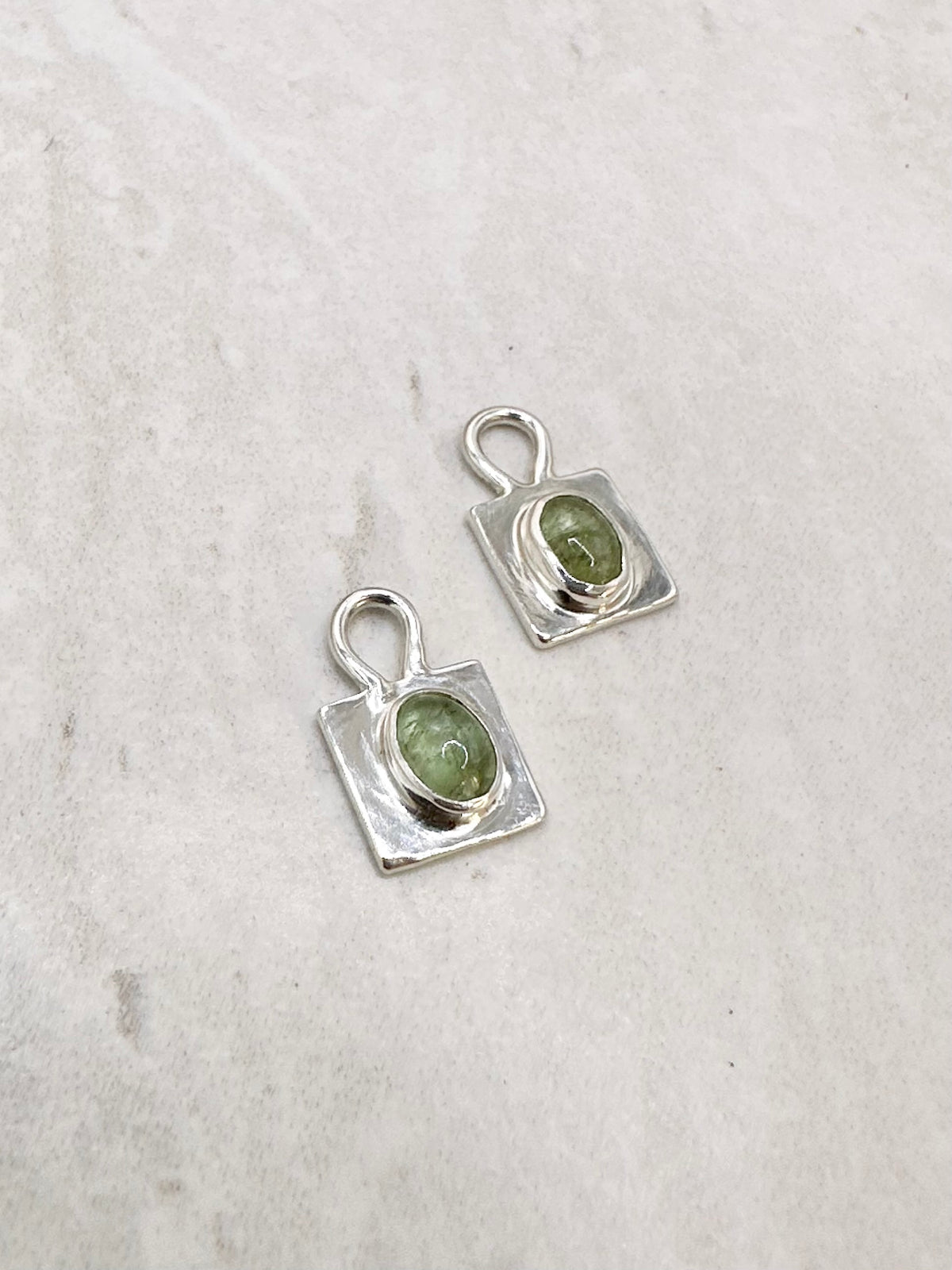 Tourmaline Charms Silver
