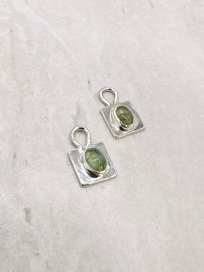 Tourmaline Charms Silver