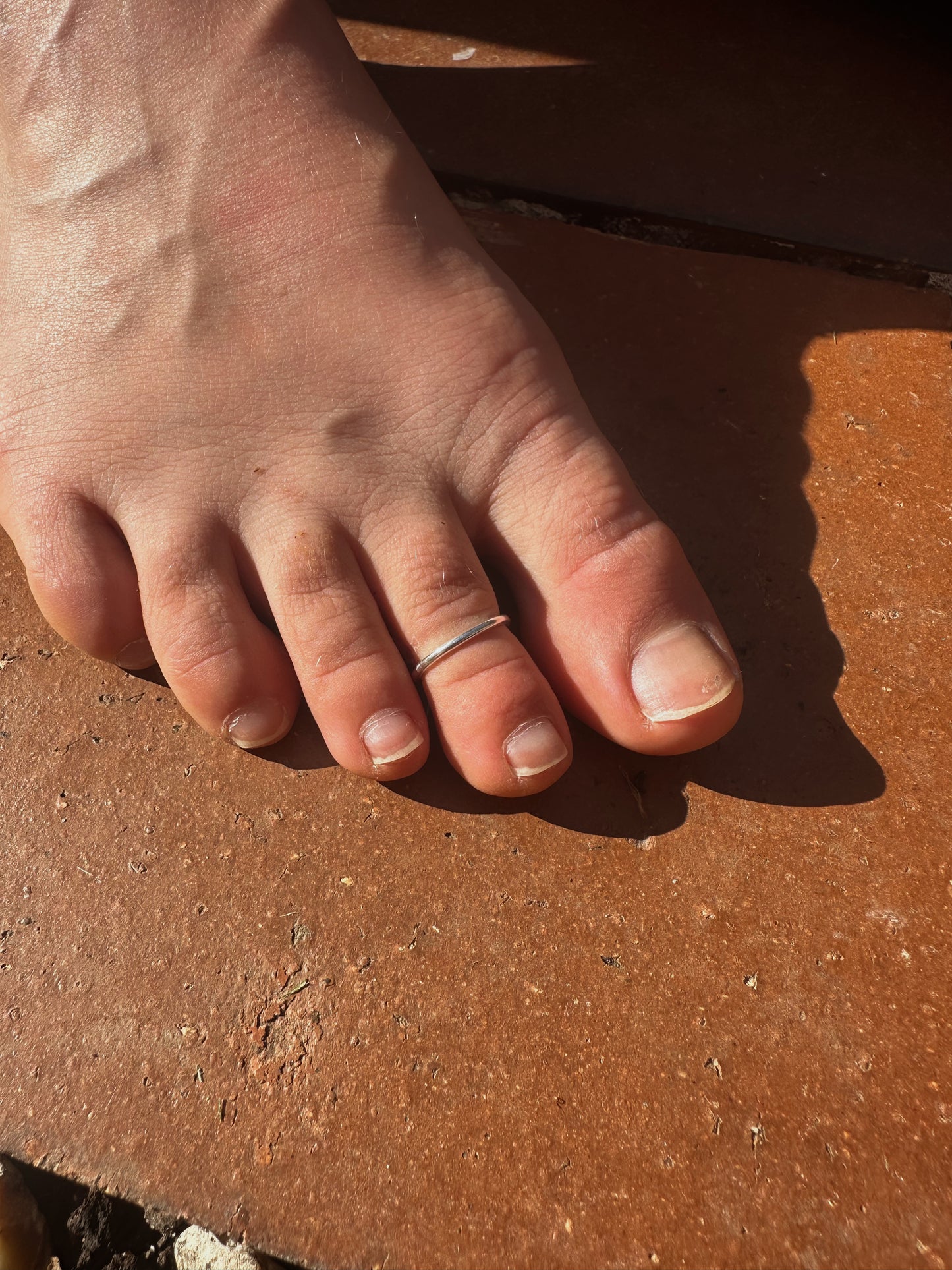 Silver Toe Ring