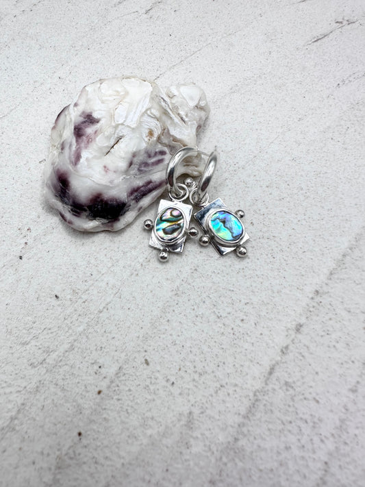 Abalone Wayfinder Charms Silver