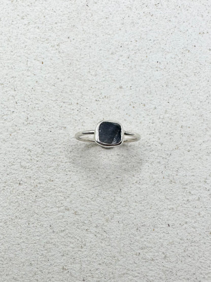 Mussel Shell Ring Silver
