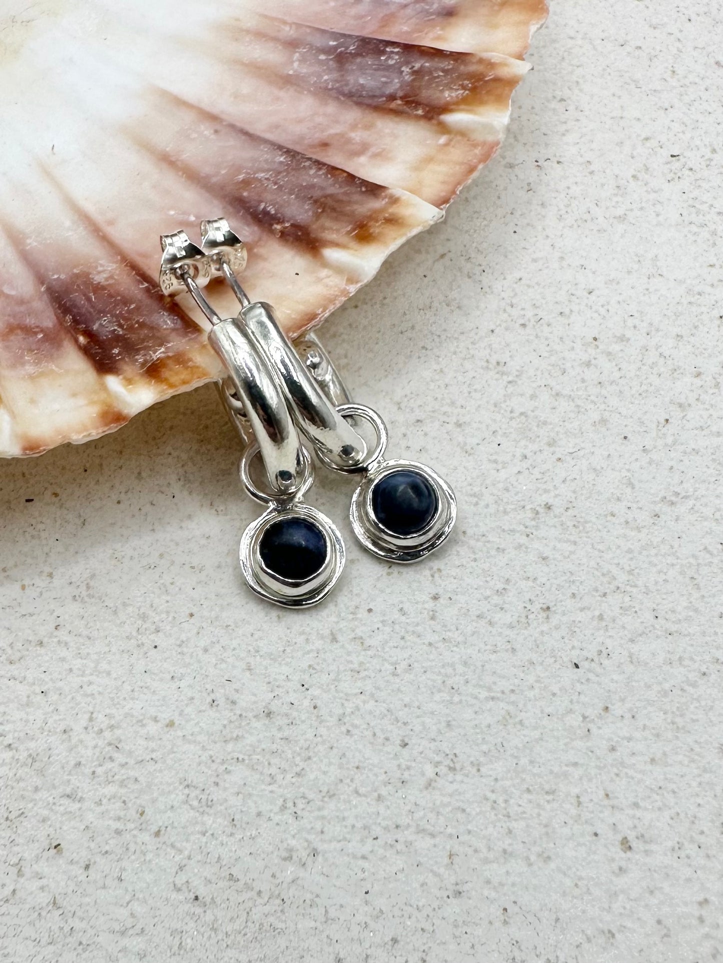 Sodalite Charms Silver