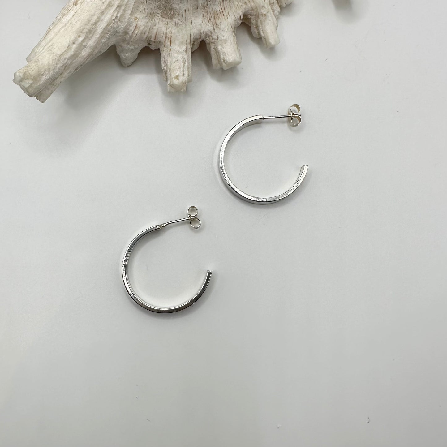 Sterling Silver Hoops