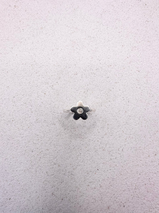 Flower Ring Silver