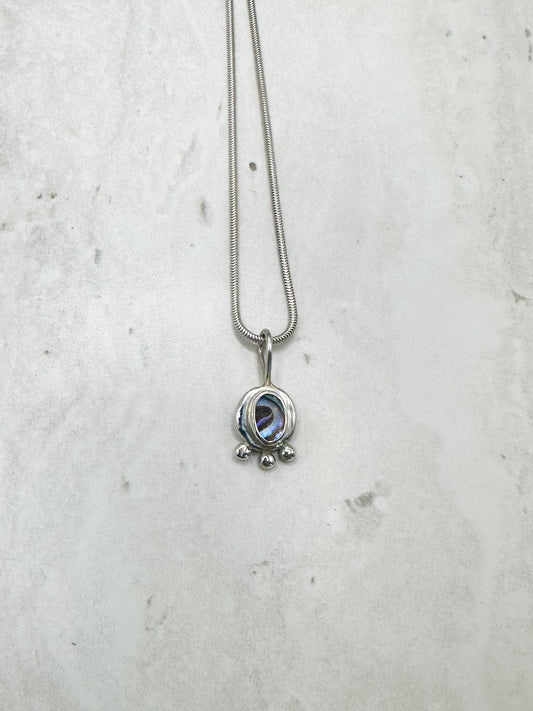 Abalone Sunseeker Pendant Silver