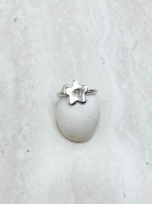 Flower Ring Silver