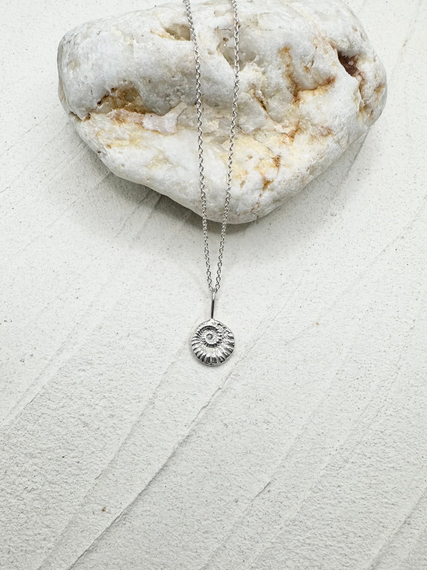 Siren Pendant in Silver